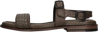 Pantanetti Gipsyolmo Sandaal - Dames - Sandalen - Bruin - 37 EU - Leer - Schoenen