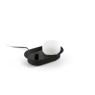 Faro Barcelona Maya Aplique De Pared Negro 40102