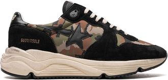 Golden Goose Running Sole camouflage-print sneakers - men - Cotton - 46 - Black