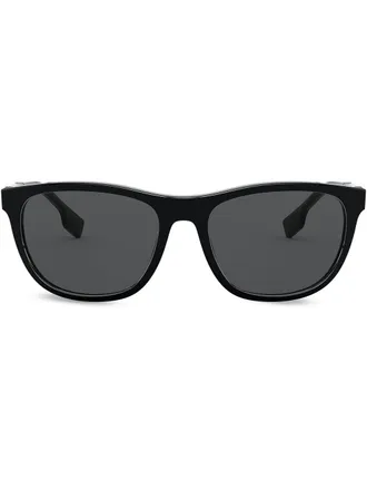 Burberry Sunglasses dark tint sunglasses - men - Acetate - 58 - Black