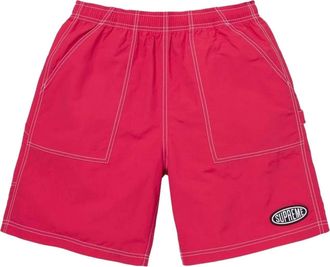 SUPREME SS26 Nylon Painter Short Magenta SUP-SS26-298-RED