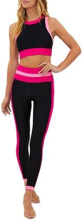 Beach Riot Melina Rib Colorblock High Waist Leggings in Amour Colorblock at Nordstrom Rack, Size X-Small