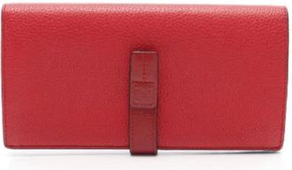 Loewe Pre-owned Wallets, female, Red, Size: ONE SIZE Pre-owned Leather wallets