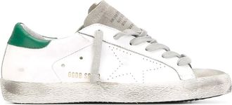 Golden Goose Super-Star leather sneakers - women - Suede/Calf Leather/Rubber - 42 - White