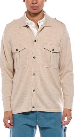 N.Peal N. PEAL 100% Cashmere Safari Shirt