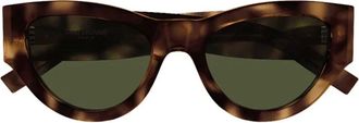 Saint Laurent unisex, Accessoires, Bruin, Maat: 53 MM Nylon