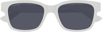 Gucci Occhiali da sole squadrati - Grigio
