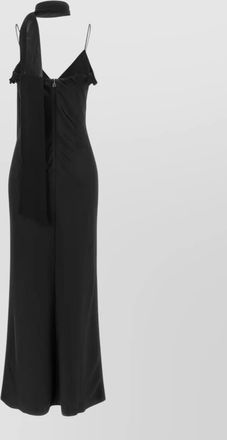 Rotate scarf detail maxi dress