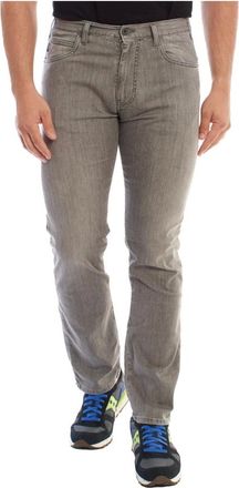 Emporio Armani Heren, Jeans, Grijs, Maat: W28 Denim