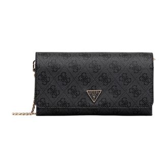Guess Noelle II Mini - Dames - Schoudertassen - Zwart - ONE Size - Polyester - Tassen