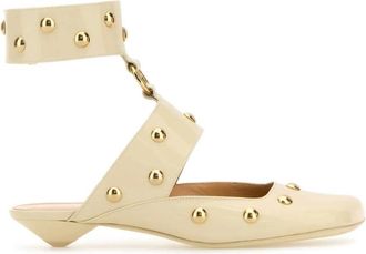 Chlo&eacute; Jade Ballerinas - Dames - Ballerinas - Wit - 37 EU - Leer - Schoenen