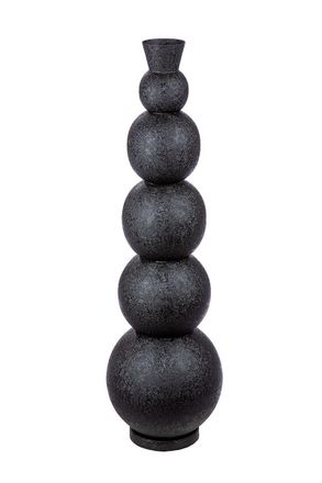 Schubiger M&ouml;bel Vase Rotonda, Schwarz H: 87 cm