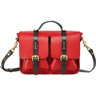 OLD TREND Speedwell Leather Satchel in Red at Nordstrom Rack