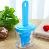 OEM Juego De Aceitera Y Brocha - Incluye Una Aceitera Y Una Brocha - Para Cocinar, Hornear Y Asar A La Parrilla - Azul - Crezuo