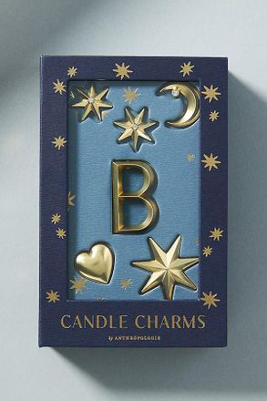 Anthropologie Monogram Candle Charms