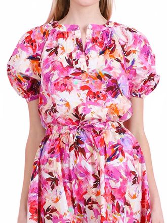 Ulla Johnson Vienne Blouse In Azalea