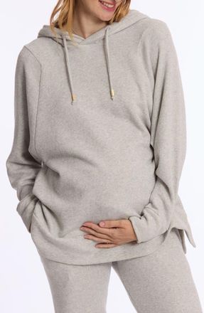 Cache Coeur Maternity and Nursing Hoodie in Grey at Nordstrom, Size Xx-Large
