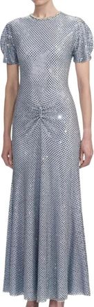 Self Portrait Party Dresses, female, Blue, XS, Self-portrait Dresses Light Blue