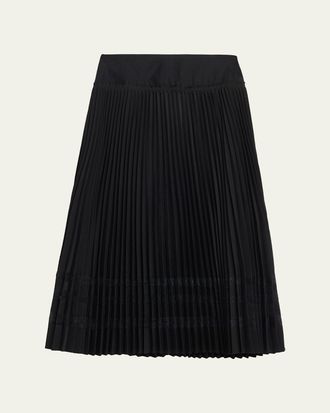 3.1 Phillip Lim Pleated A-Line Midi Skirt