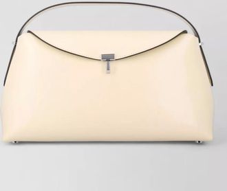 Toteme leather top handle shoulder bag
