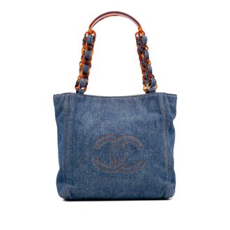 Chanel Denim Tote Bag
