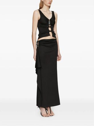 CHRISTOPHER ESBER Crystal-pendant Cascade Skirt