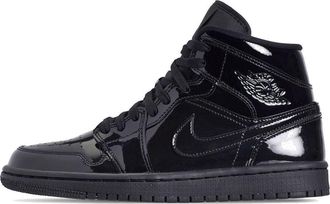 Nike Jordan (WMNS) Air Jordan 1 Mid Patent SE Triple Black BQ6472-002
