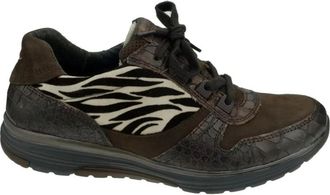 Gabor Casual Sneakers - Dames - Sneakers - Veelkleurig - 37 EU - Leer - Schoenen