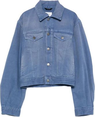 Haikure Button Denim Jacket