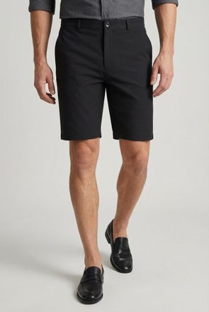 Calvin Klein Shorts CALVIN KLEIN 9 IN SLIM REFINED COTTON STRECH, Herren, Gr. 30, N-Gr, schwarz, Web, Obermaterial: 90% Baumwolle, 8% Elastomultiester, 2% Elasthan