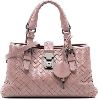 Bottega Veneta Pre-owned Bottega Veneta Mini Nappa Intrecciato Roma Satchel Ladies CSO4DT19YTJHPP57