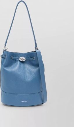Zanellato daily small leather bucket shoulder bag