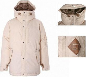 Puma Mens FD Monster Crabby Hooded Jacket Down Padded Coat Beige 894517 05 A112C Textile - Size X-Small