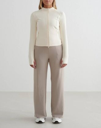 Aim'n Sense - Pantaloni ampi beige argilla scuro-Neutro
