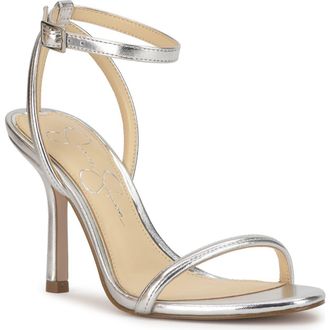 Jessica Simpson Baharia Sandal in Silver at Nordstrom, Size 6.5