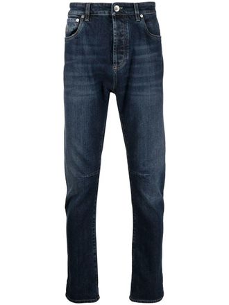 Brunello Cucinelli Jeans Cinque Tasche Leisure Fit In Denim Di Cotone Comfort-Uomo