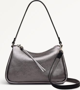 Radley London Gun Metal Small Ziptop Shoulder Bag Carlton Close SS26 Radley London