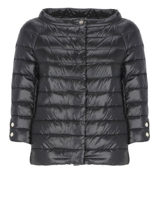 Herno Black Elsa Quilted Down Jacket