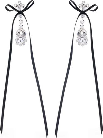 Simone Rocha Victorian Bow earrings - Silver