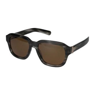 Gucci Stijlvolle Zonnebril - Heren - Zonnebrillen - Bruin - 55 MM - Accessoires
