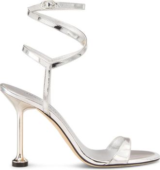 Stuart Weitzman Sandalen - Dames - Sandalen met hakken - Grijs - 40 EU - Schoenen