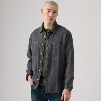 Levi's Mariposa Worker Shirt - Mens - 2XL - Black