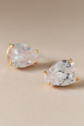 serefina Teardrop Cubic Zirconia Crystal Earrings