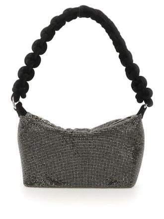 Kara Bag With Knotted Handle And Textured Surface