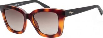Ferragamo Womens SF955S-214 SF955S 53 214 Fashion Sunglasses - Multicolour - One Size