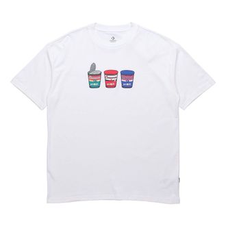 Converse Pics Applique Short-sleeve Tee Unisex White 10020853-102