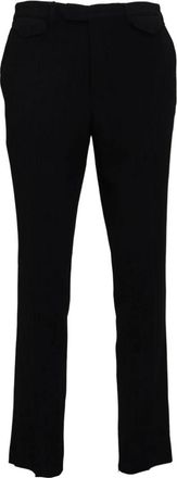 Bencivenga Zwarte Slim-fit Broek - Heren - Slim Fit Broeken - Zwart - M - Broeken