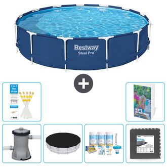 Bestway Piscina Bestway Steel Pro Redonda - 396x84 Cm - 7-piezas S238