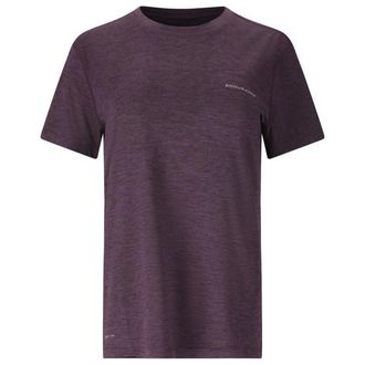 ENDURANCE Alvaly Melange S/S Tee Funktionsshirt f&uuml;r Damen | lila