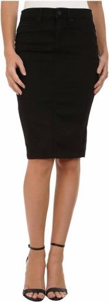 Blank NYC Womens Pencil Knee Length Skirt In Nightchild